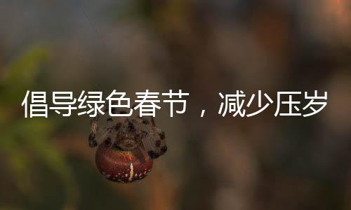 倡導(dǎo)綠色春節(jié)，減少壓歲錢支出