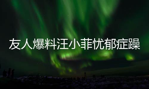友人爆料汪小菲憂郁癥躁郁癥復發(fā)，引發(fā)社會關注