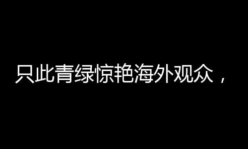 只此青綠驚艷海外觀眾，中國(guó)文化藝術(shù)的璀璨展現(xiàn)