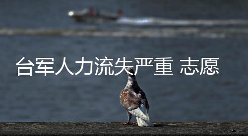 臺軍人力流失嚴(yán)重 志愿役“賠錢退伍”人數(shù)大增