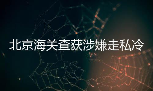 北京海關查獲涉嫌走私冷凍豬肚，共達27.7千克，嚴厲打擊走私行為保護民眾食品安全