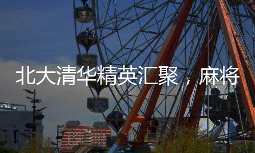 北大清華精英匯聚，麻將賽場奪冠榮耀——冠軍隊成員解析