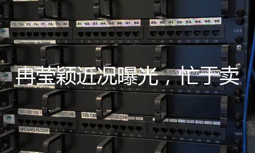 冉瑩穎近況曝光，忙于賣包還債
