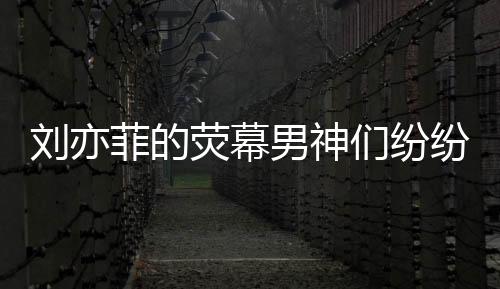 劉亦菲的熒幕男神們紛紛送來暖心獲獎(jiǎng)祝福