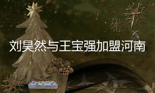 劉昊然與王寶強加盟河南春晚，為傳統(tǒng)佳節(jié)注入新活力