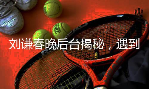 劉謙春晚后臺(tái)揭秘，遇到機(jī)器人碰瓷事件全程回顧