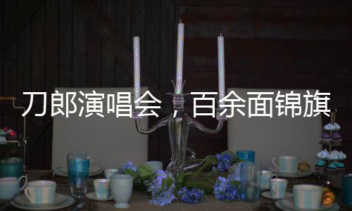 刀郎演唱會，百余面錦旗映輝現(xiàn)場，應(yīng)援排面震撼人心