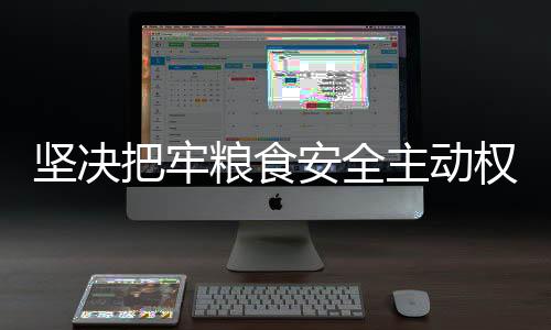 堅決把牢糧食安全主動權(quán)——保障國家糧食安全的戰(zhàn)略行動