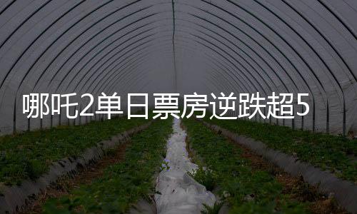 哪吒2單日票房逆跌超5.8億元，刷新多項記錄