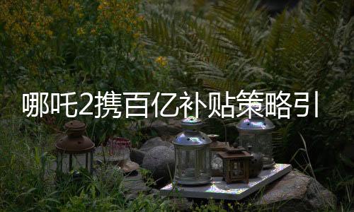 哪吒2攜百億補貼策略引發(fā)業(yè)界矚目，開啟新一輪智能電動車市場爭奪戰(zhàn)