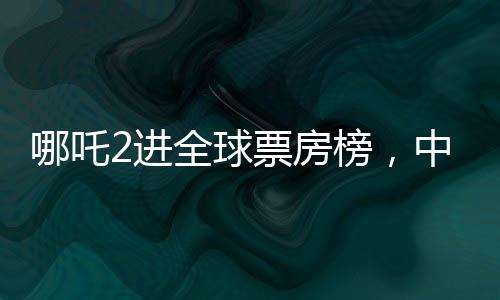 哪吒2進(jìn)全球票房榜，中國神話的魅力橫掃國際影壇