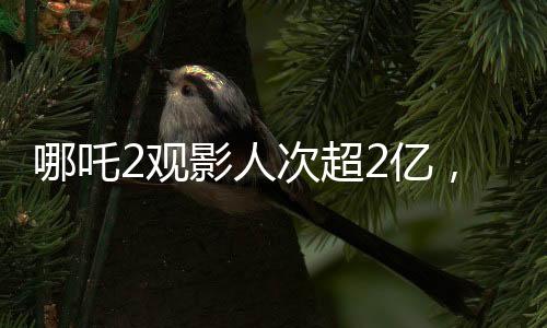 哪吒2觀影人次超2億，掀起新一輪觀影熱潮