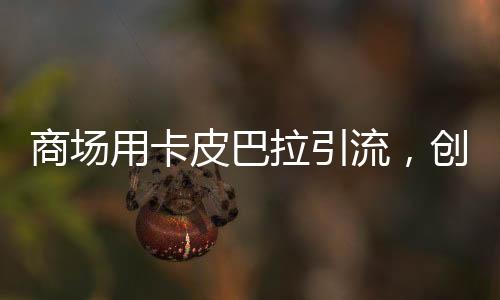 商場用卡皮巴拉引流，創(chuàng)新營銷策略帶動消費熱潮