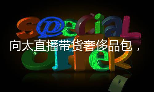 向太直播帶貨奢侈品包，5小時(shí)銷售額突破千萬——電商新風(fēng)口引領(lǐng)潮流