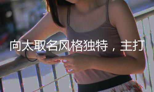 向太取名風(fēng)格獨特，主打簡單，深受人們喜愛