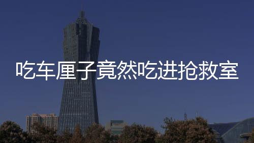 吃車?yán)遄泳谷怀赃M(jìn)搶救室