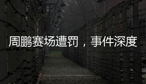 周鵬賽場遭罰，事件深度解析