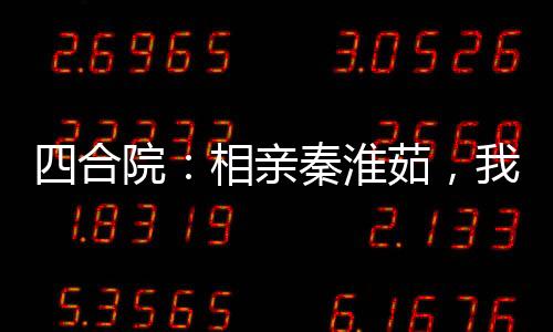 四合院：相親秦淮茹，我摸出喜脈