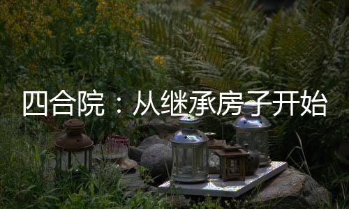 四合院：從繼承房子開始