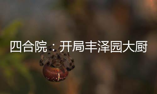 四合院：開(kāi)局豐澤園大廚開(kāi)始