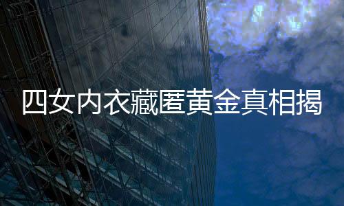 四女內(nèi)衣藏匿黃金真相揭秘，驚天隱秘揭秘的背后