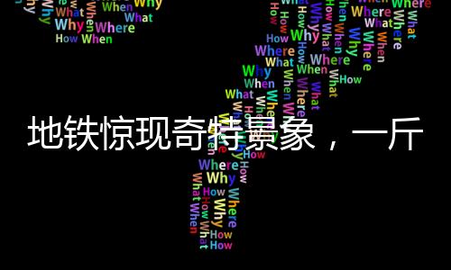 地鐵驚現(xiàn)奇特景象，一斤小番茄掛門(mén)把手，下車后竟剩半斤