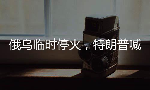 俄烏臨時(shí)?；?，特朗普喊話普京引全球關(guān)注