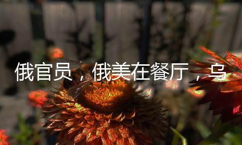 俄官員，俄美在餐廳，烏歐都在菜單上——全球大國關(guān)系的微妙觀察