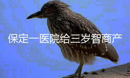 保定一醫(yī)院給三歲智商產(chǎn)婦接生事件深度調(diào)查
