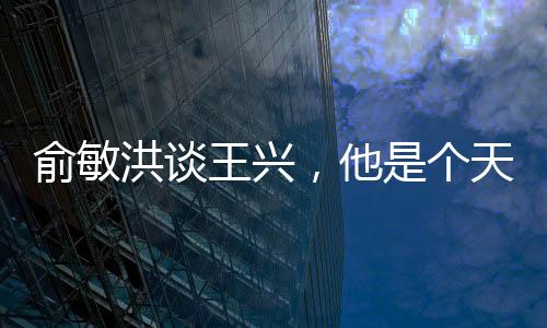 俞敏洪談王興，他是個(gè)天才