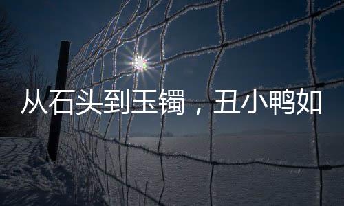 從石頭到玉鐲，丑小鴨如何變天鵝