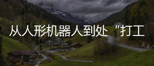 從人形機器人到處“打工”看市場先機