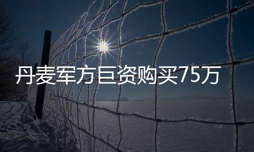 丹麥軍方巨資購買75萬雙毛襪應(yīng)對威脅，戰(zhàn)略裝備升級應(yīng)對未來挑戰(zhàn)