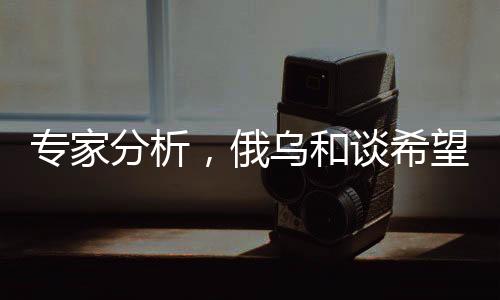 專家分析，俄烏和談希望依然渺茫