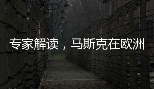 專家解讀，馬斯克在歐洲遭遇全面反擊