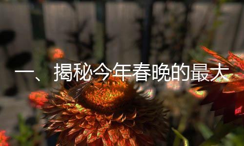 一、揭秘今年春晚的最大笑點(diǎn)，機(jī)器人退場