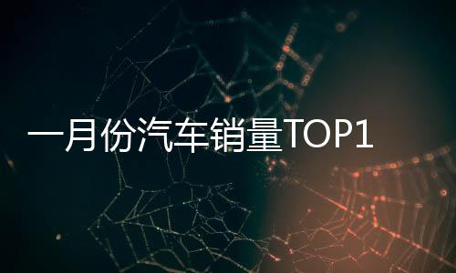 一月份汽車(chē)銷(xiāo)量TOP10企業(yè)銷(xiāo)售突破兩百萬(wàn)大關(guān)，市場(chǎng)分析與展望
