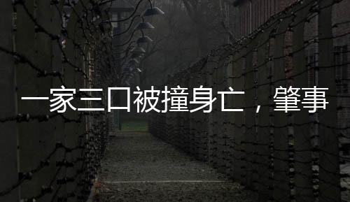 一家三口被撞身亡，肇事方提出養(yǎng)老贖罪