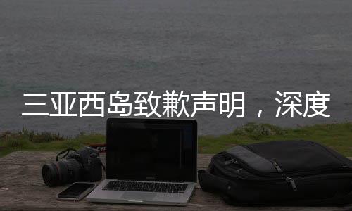三亞西島致歉聲明，深度解析與未來展望