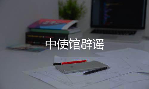 中使館辟謠