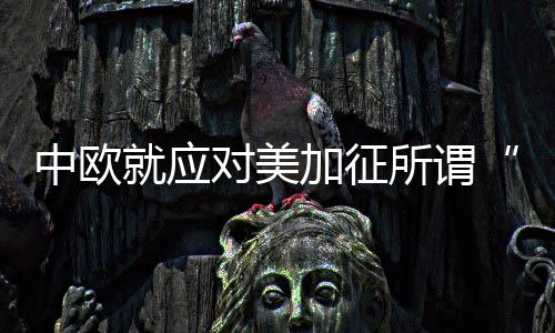 中歐就應對美加征所謂“對等關稅”交換意見