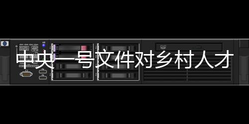 中央一號(hào)文件對(duì)鄉(xiāng)村人才部署的戰(zhàn)略舉措