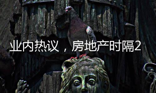 業(yè)內(nèi)熱議，房地產(chǎn)時(shí)隔22年再度被列為消費(fèi)領(lǐng)域重點(diǎn)