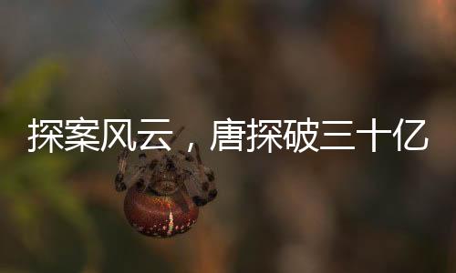 探案風(fēng)云，唐探破三十億大關(guān)，影視魅力引領(lǐng)觀眾瘋狂猜想之旅