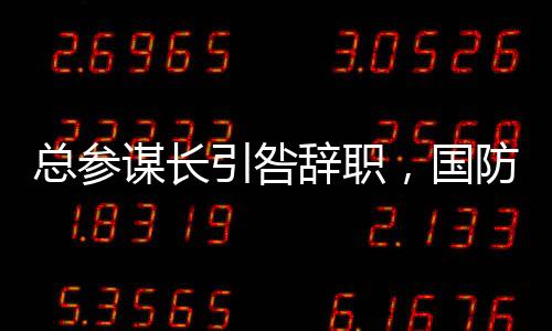 總參謀長引咎辭職，國防安全再啟新征程