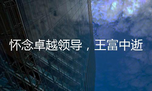 懷念卓越領(lǐng)導(dǎo)，王富中逝世引發(fā)的深思