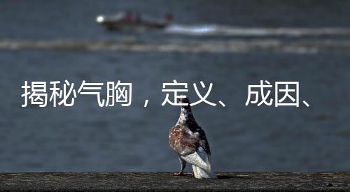 揭秘氣胸，定義、成因、癥狀與治療方法