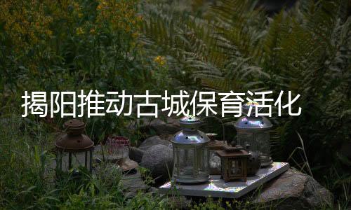 揭陽推動古城保育活化 千年古邑展現(xiàn)新面貌