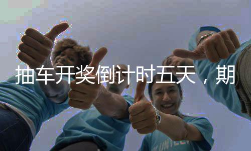 抽車開獎倒計時五天，期待與激動的交匯點