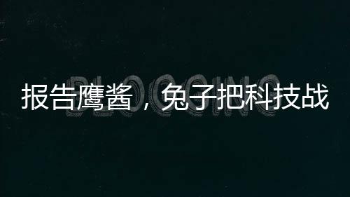 報(bào)告鷹醬，兔子把科技戰(zhàn)桌子掀了